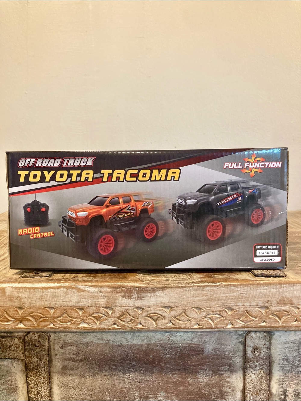 R/C Off Road Truck Toyota Tacoma Radio Control 27MHZ New Orange - Picture 6 of 15